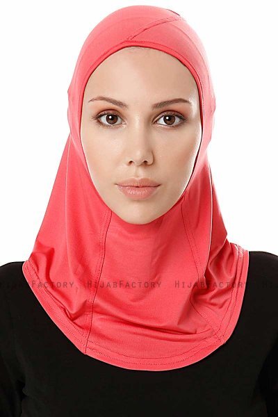 Pinar - Hallonröd Sport Hijab - Ecardin