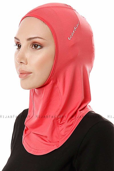 Pinar - Hallonröd Sport Hijab - Ecardin