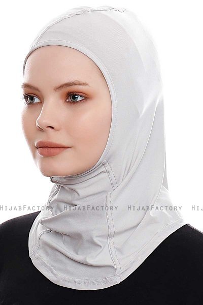 Pinar - Ljusgrå Sport Hijab - Ecardin