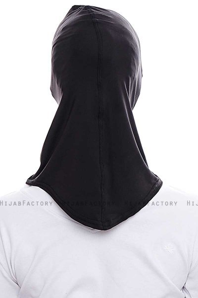 Pinar - Svart Sport Hijab - Ecardin