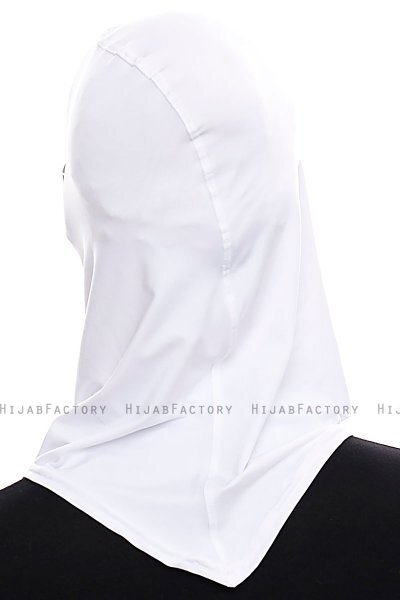 Pinar - Vit Sport Hijab - Ecardin