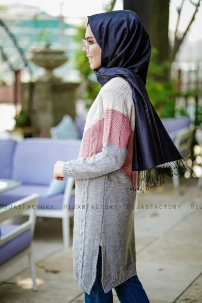 Priscilla - Stengrå Tunika - Insirah