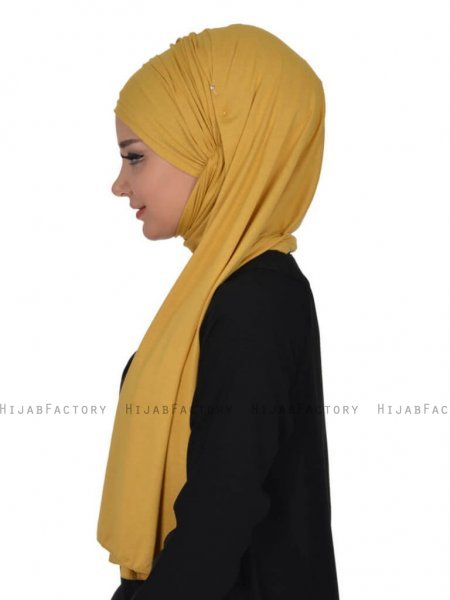 Rebecca Senapsgul Bomull Turban Ayse Turban 322309b