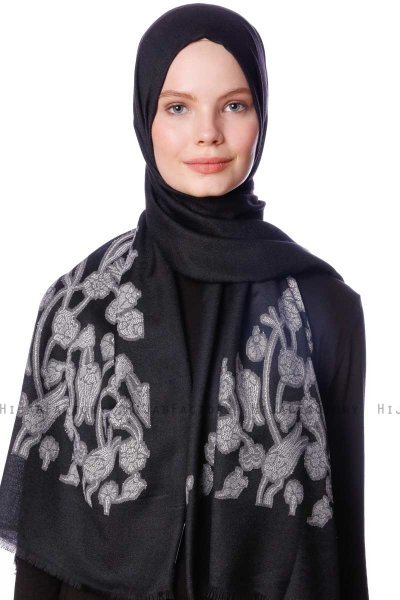 Roshan - Svart Hijab - Özsoy