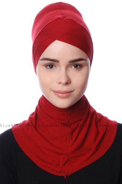 Safiye - Bordeaux Ninja Underslöja - Ecardin