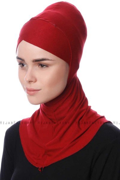 Safiye - Bordeaux Ninja Underslöja - Ecardin