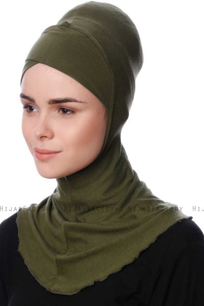 Safiye - Khaki Ninja Underslöja - Ecardin