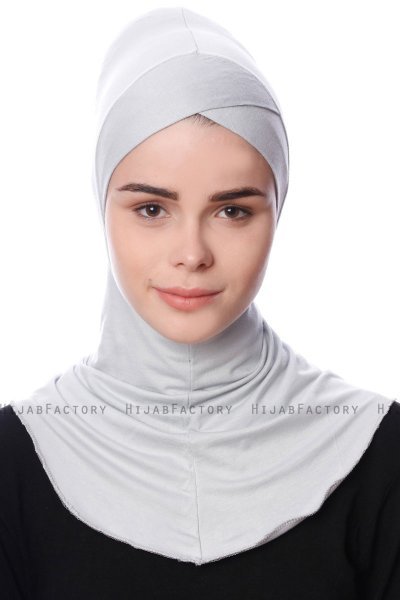 Safiye - Ljusgrå Ninja Underslöja - Ecardin