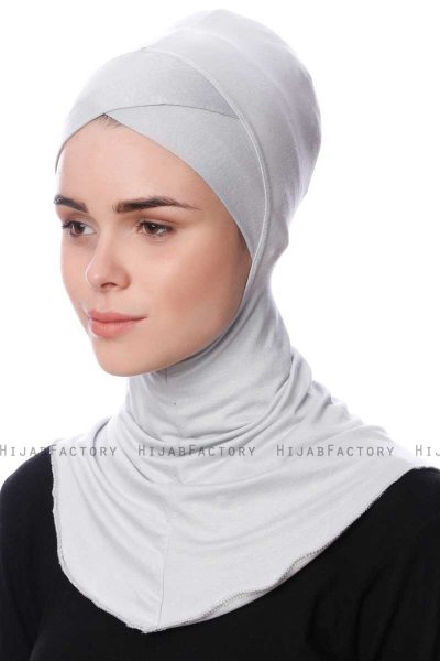 Safiye - Ljusgrå Ninja Underslöja - Ecardin