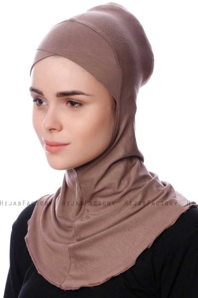 Safiye - Mörk Taupe Ninja Underslöja - Ecardin