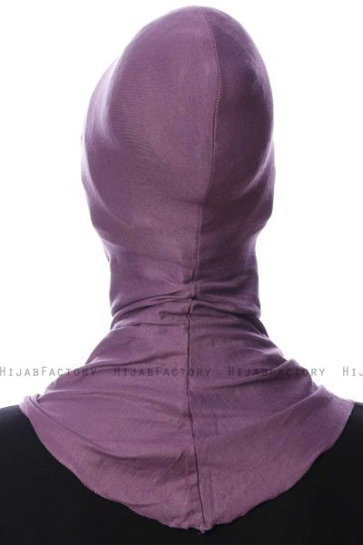 Safiye - Mörklila Ninja Underslöja - Ecardin