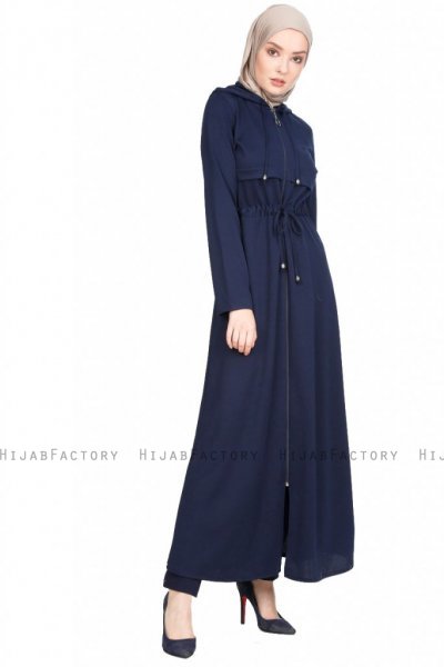 Saira Marinblå Abaya Miss Halima 280366c