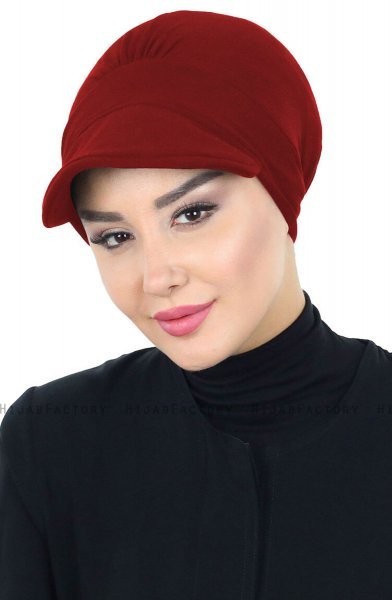 Sandra - Bordeaux Bomull Turban - Ayse Turban