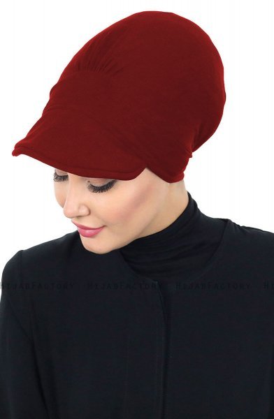 Sandra - Bordeaux Bomull Turban - Ayse Turban