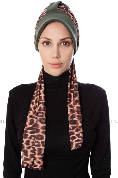 Sanem - Khaki Turban