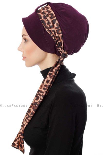 Sanem - Plommon Turban