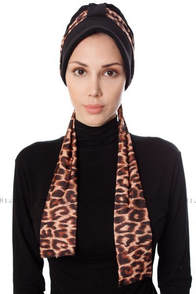 Sanem - Svart Turban