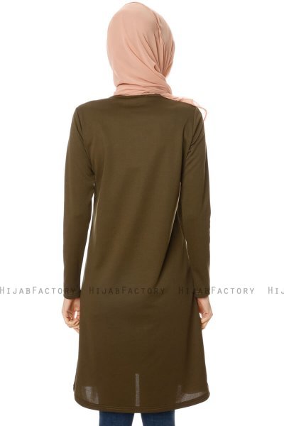 Sarah - Khaki Tunika - Miss Halima