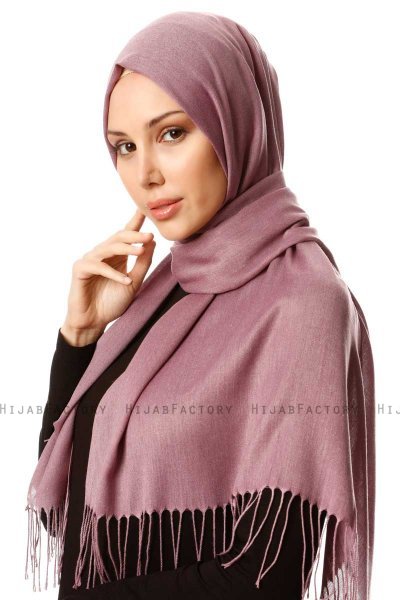Selin - Ljuslila Pashmina Hijab - Özsoy
