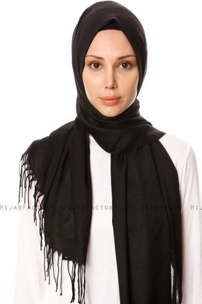 Semahat - Svart Hijab - Özsoy