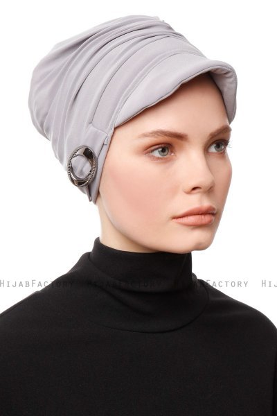 Sumeyye - Ljusgrå Turban