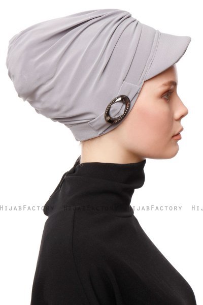 Sumeyye - Ljusgrå Turban