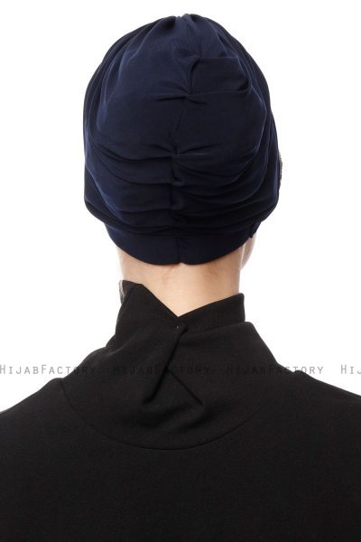 Sumeyye - Marinblå Turban