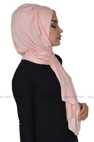 Tamara - Gammelrosa Praktisk Bumull Hijab