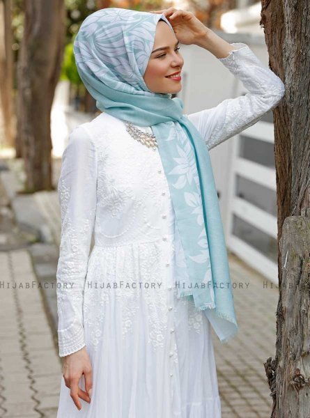 Vernice - Mönstrad Hijab - Sal Evi