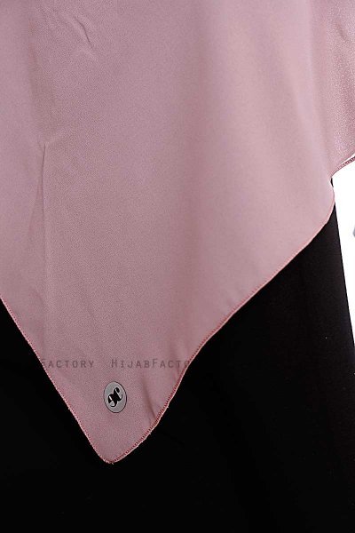Yara - Mörkrosa Praktisk One Piece Crepe Hijab