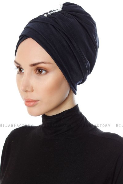 Yonca - Marinblå Turban