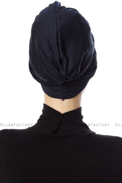 Yonca - Marinblå Turban