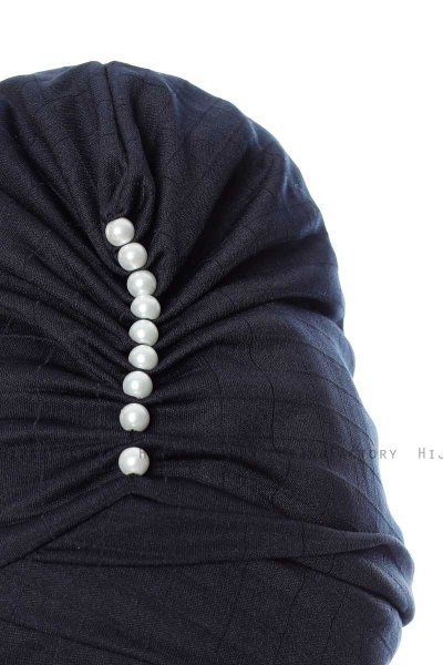 Yonca - Marinblå Turban