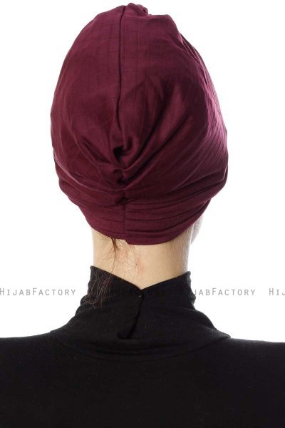 Yonca - Plommon Turban