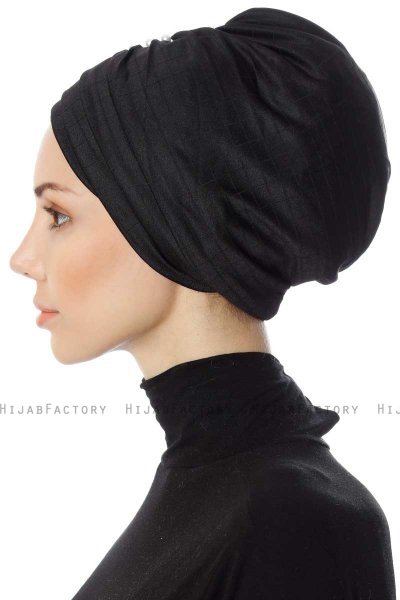 Yonca - Svart Turban