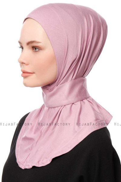 Zeliha - Lila Praktisk Viskos Hijab