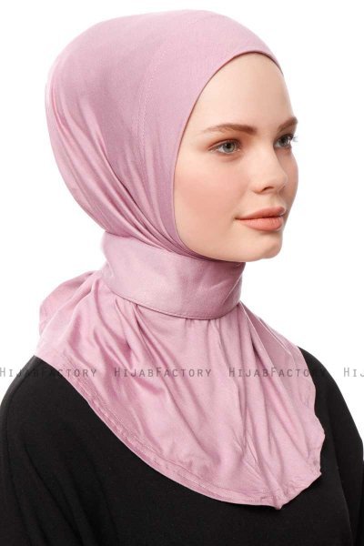 Zeliha - Lila Praktisk Viskos Hijab