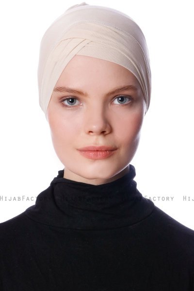 Zeynep - Beige Parizien Undersjal - Ecardin