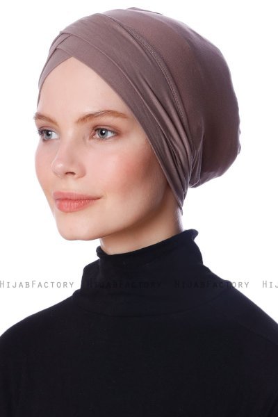 Zeynep - Mörk Taupe Parizien Undersjal - Ecardin
