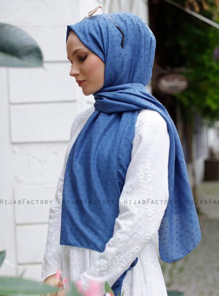 Malika - Blå Hijab - Sal Evi