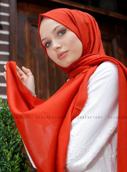 Zaina - Tegelröd Hijab - Sal Evi