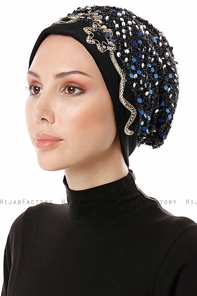 Zuleyha - Marinblå Turban