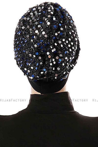 Zuleyha - Marinblå Turban